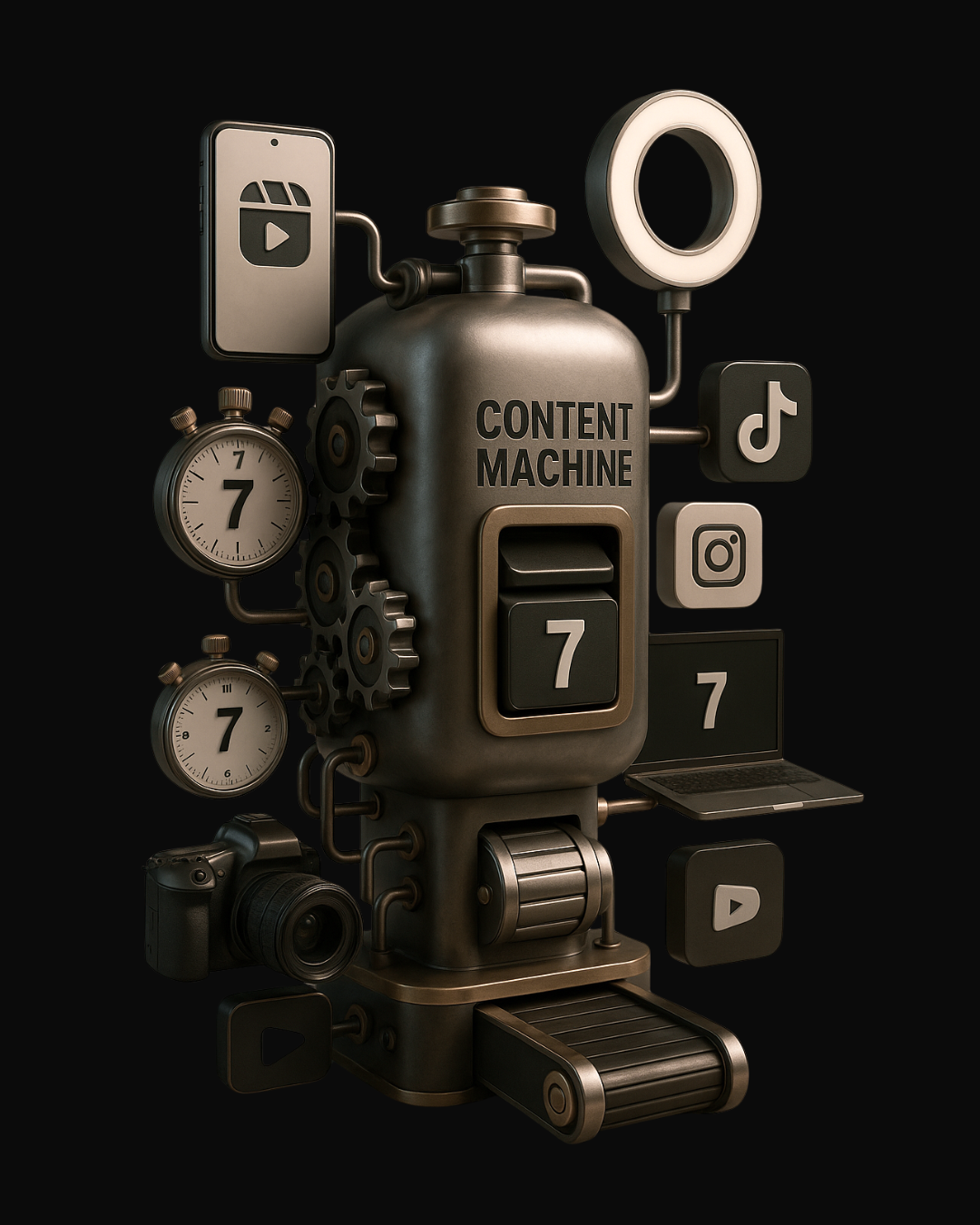 Content Machine · a máquina de conteúdo