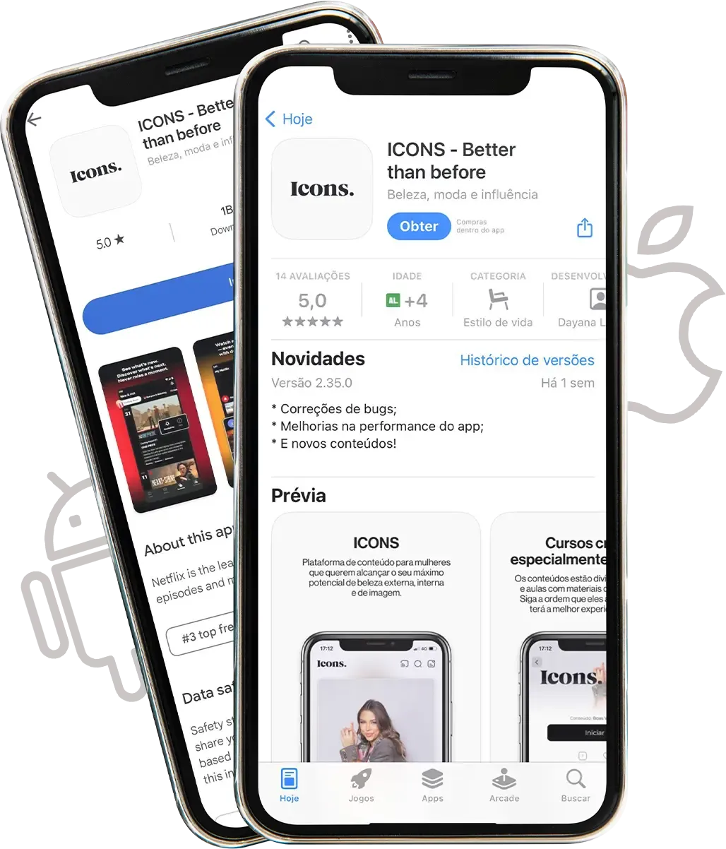App Icons com a Edição Flash